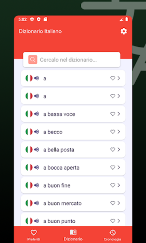 Dizionario Italiano Screenshot 1