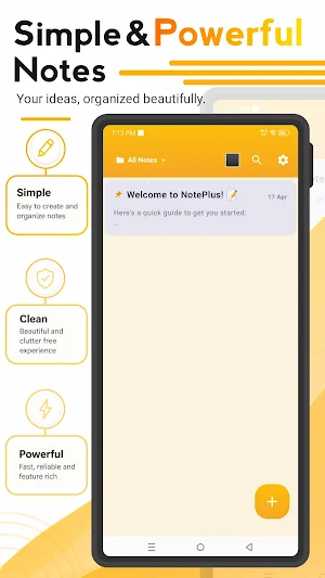 NotePlus: Simple Notes & Lists Screenshot 0