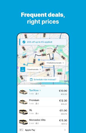 TaxiNow Screenshot 1