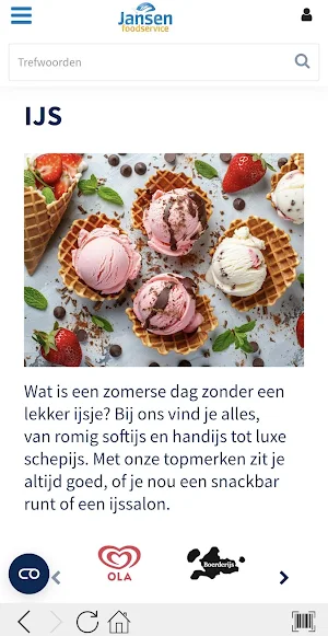 Jansen Foodservice Screenshot 3