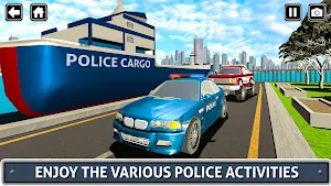Police Dog: 3D Transport Truck Screenshot 2