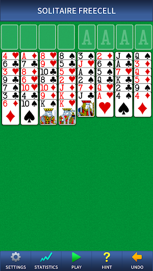 FreeCell Solitaire Classic – free cell card game Screenshot 0