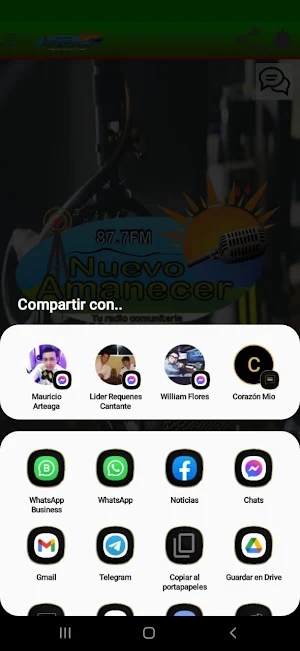 Radio Nuevo Amanecer 87.7 FM Screenshot 3