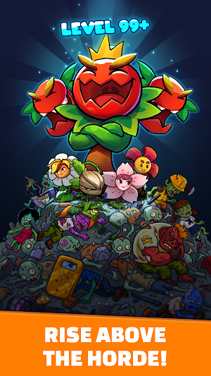 Merge Flower: Zombie war Screenshot 3