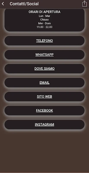 APP La Vecchia Scuola Osteria Screenshot 0