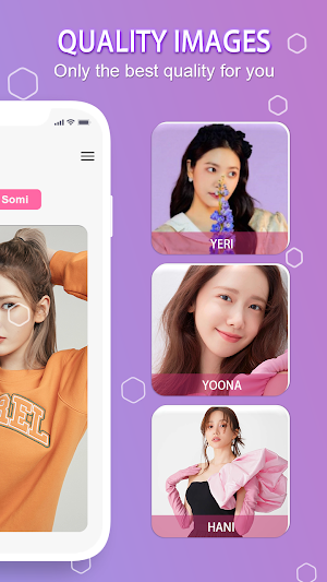 Korean Girl Idol Wallpaper Screenshot 2
