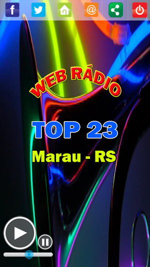 Web RádioTop23 Online Web Screenshot 0