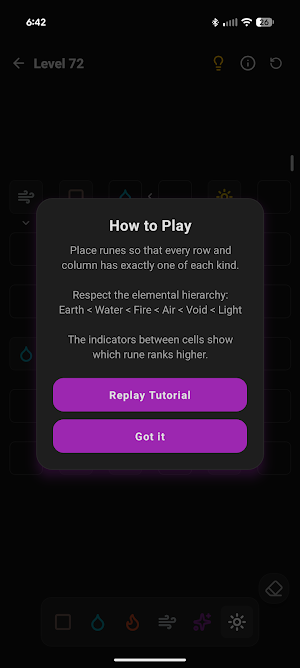 Just Runes: Logic Puzzle Screenshot 1