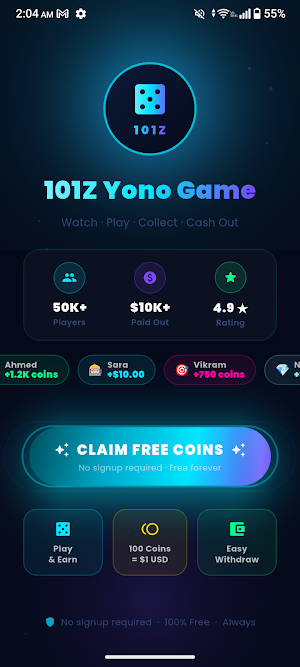 101Z Yono Game Screenshot 0