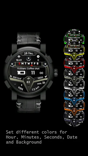 Digital Watch Face CRC088 Screenshot 3