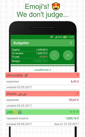 Budgetter - Budget Planer Screenshot 3