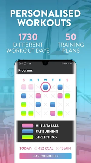 Diet & Training by Ann: Home Workout, Meal Plans Screenshot 1