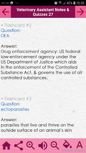 veterinary assistant Exam Review concepts and quiz Screenshot 1