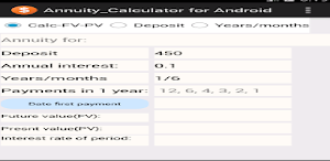 App Annuity Calculator Screenshot 2