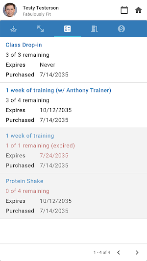 Gym Insight Member's App Screenshot 1
