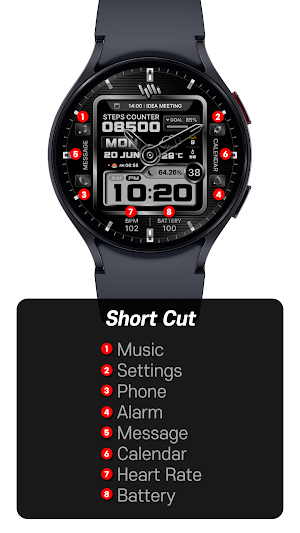 SamWatch AD Hybrid Metal 2 Screenshot 2