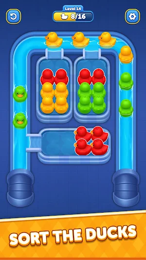 Quack Sort: Loop Puzzle Screenshot 0
