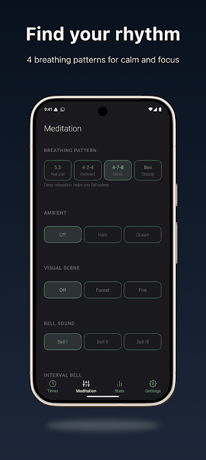 GonguZen: Singing Bowl Timer Screenshot 1