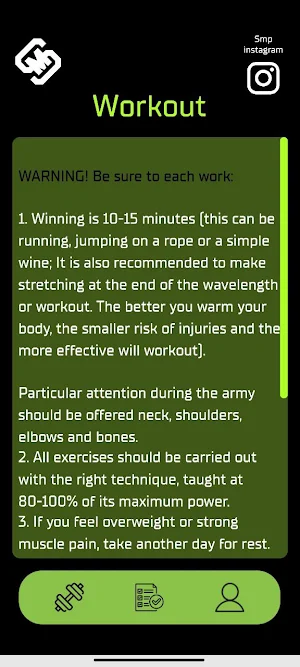 Steel Muscle Program Screenshot 2