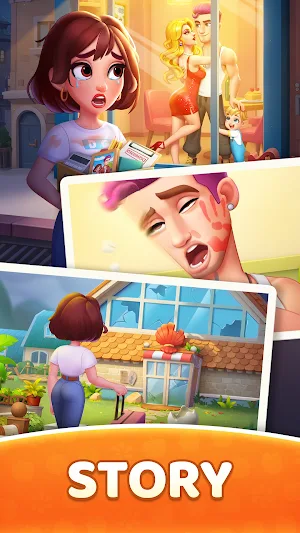 Secret Bay: Merge & Cook Story Screenshot 1