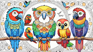ASMR Color Mandala Bird Relief Screenshot 1