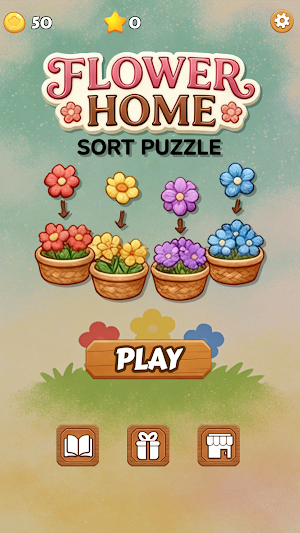 Flower Home: Sort Puzzle Screenshot 0