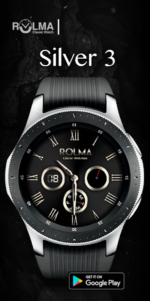 Rolma Silver 3 Watchface Screenshot 1
