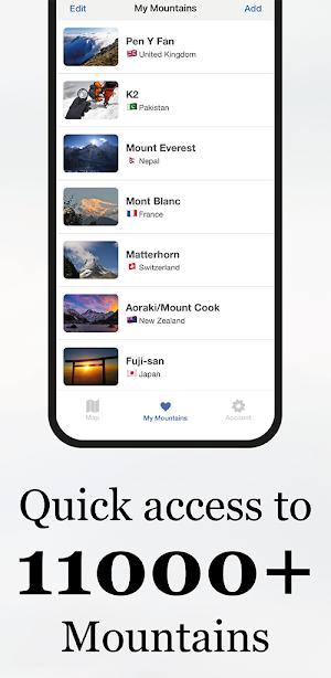 Mountain Forecast Screenshot 3