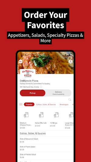 DeMarco's Pizza Screenshot 1