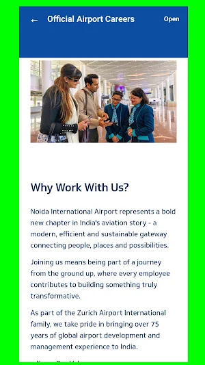 Jewar Airport Info Screenshot 2