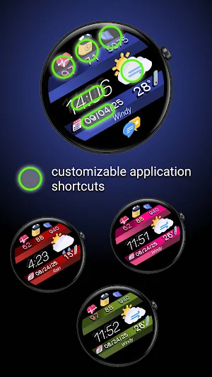 Digital watchface Isometry Screenshot 2