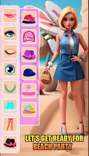 Fashion Dress Up: Makeup Games Screenshot 2