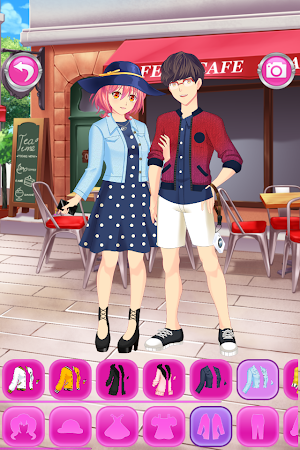 Anime Couples Dress Up Game Screenshot 1