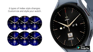 Agnes B1 Gold mimix watchface Screenshot 2