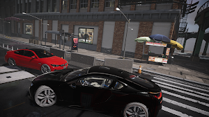 Burnout BMW Car Parking Master Screenshot 1