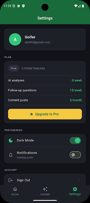 Caddie AI Screenshot 0
