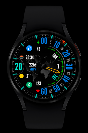 Combo Watch Face Wear OS Screenshot 3