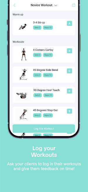 T2FIT Training Screenshot 1