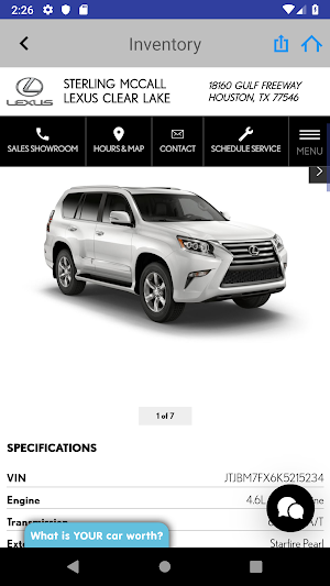 Sterling McCall Lexus of Clear Screenshot 3