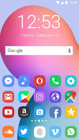 Theme for Samsung Galaxy A03s Screenshot 1
