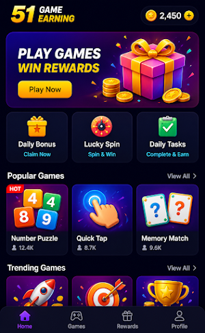 51 Game Earning Screenshot 0