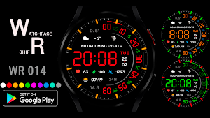 WR 014 Digital Watch Face Screenshot 0