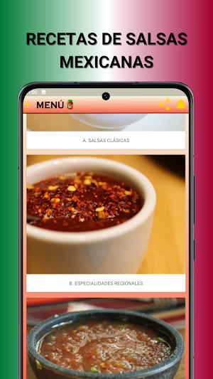 Recetas de Salsas Mexicanas Screenshot 2