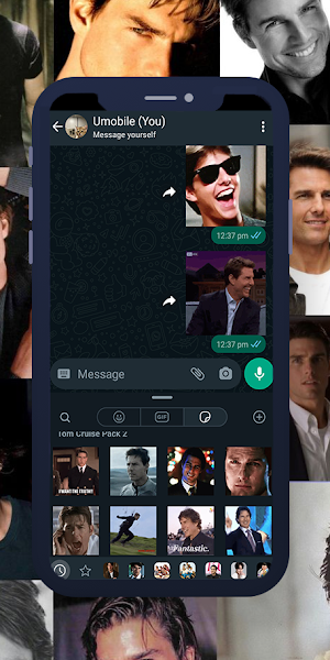 Tom Cruise Animated WASticker Screenshot 0