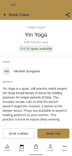 Luna Sol Yoga Screenshot 2