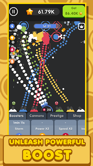 Idle Bubbles Cannon Screenshot 3