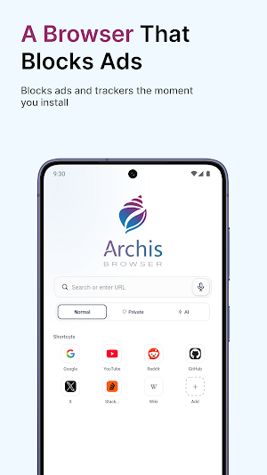 Archis Browser Screenshot 0