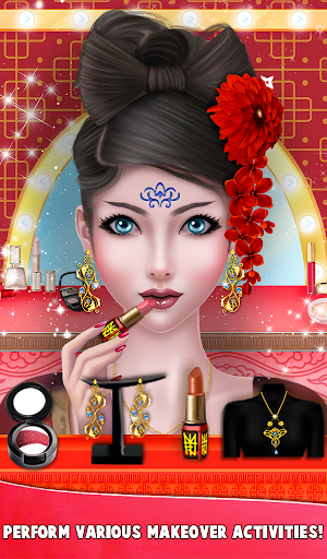 Chinese Girl Dressup Makeup Screenshot 3