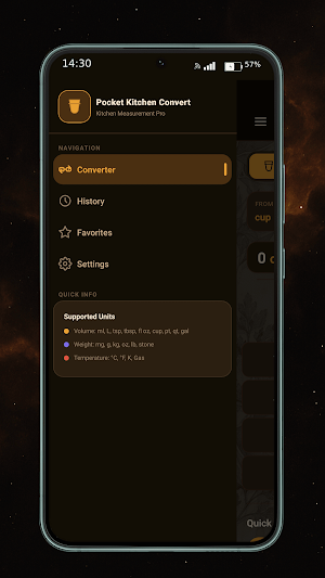Pocket Kitchen Convert Screenshot 3