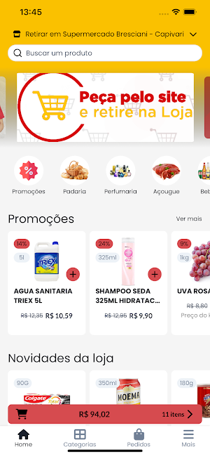 Supermercado Bresciani Screenshot 0